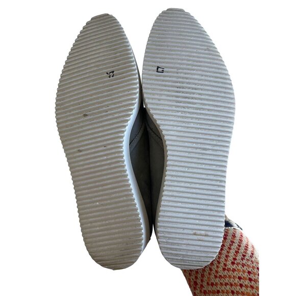 EVERLANE The Leather Street Shoe Gray US Size 9 - Picture 8 of 8